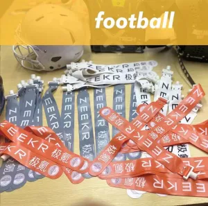 Personalized American Flag Football Training Belt