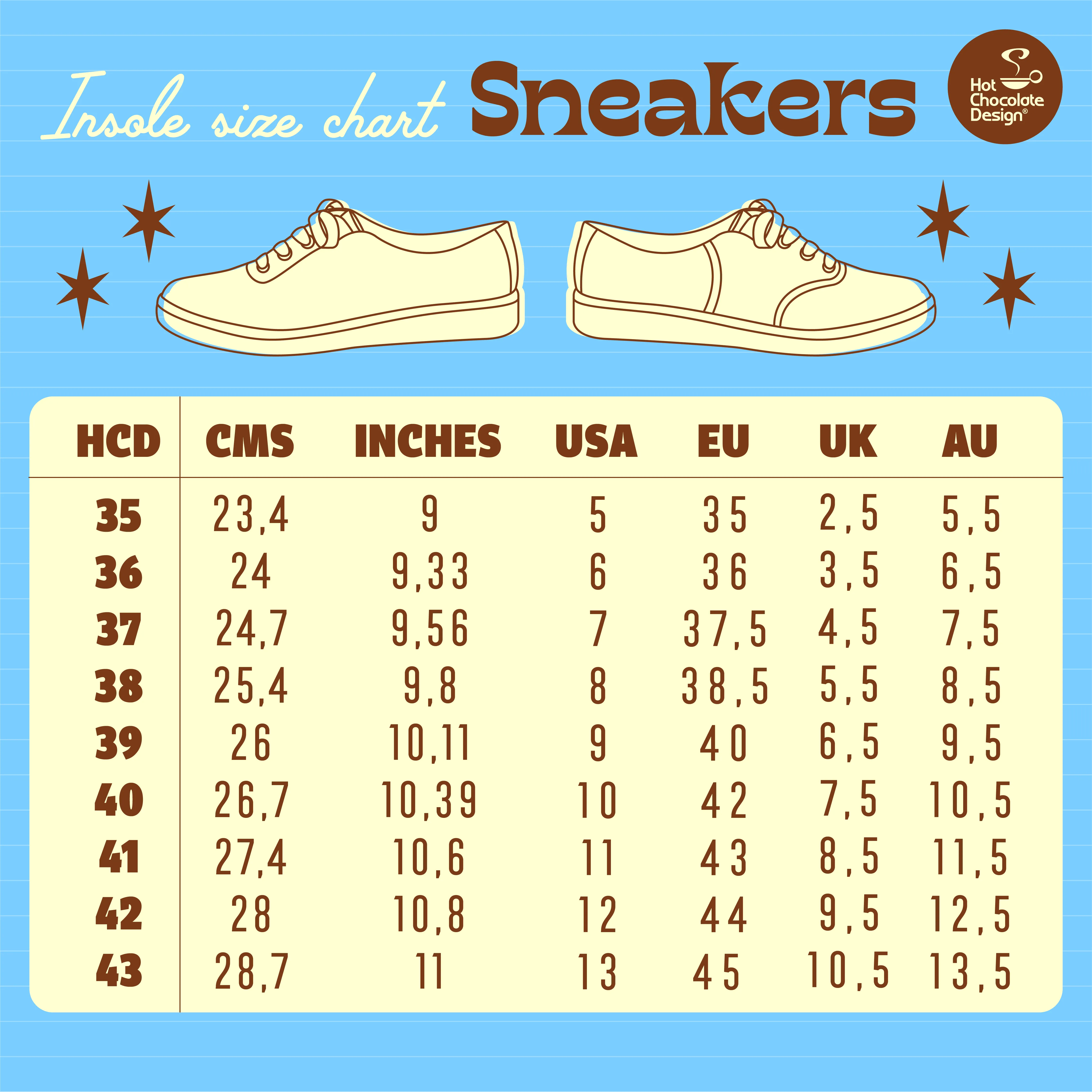 Pool Casual Sneaker from Hot Chocolate Design