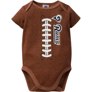 Rams Baby Fan Pigskin Onesie