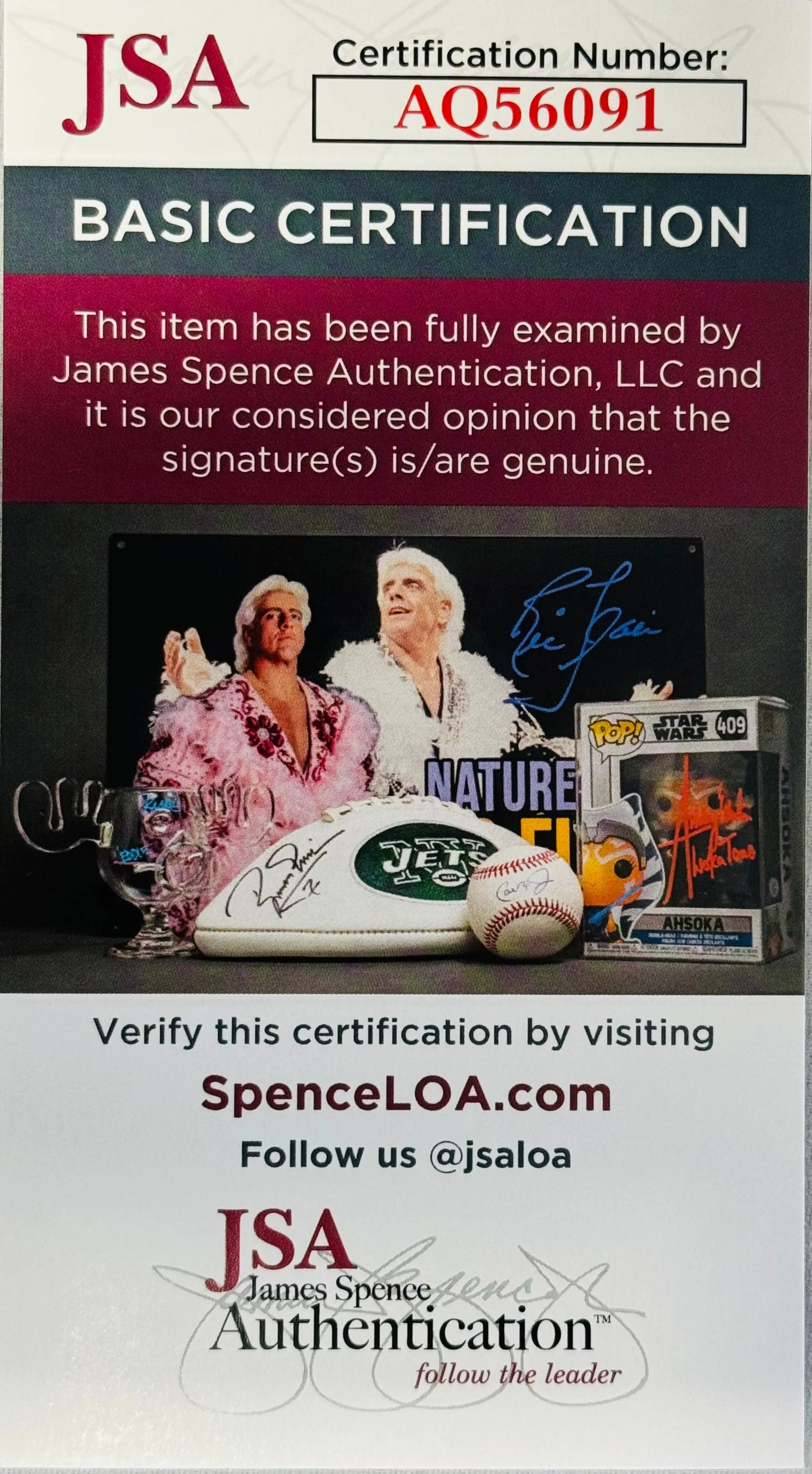 Randy White Autographed Official NFL Football (JSA)