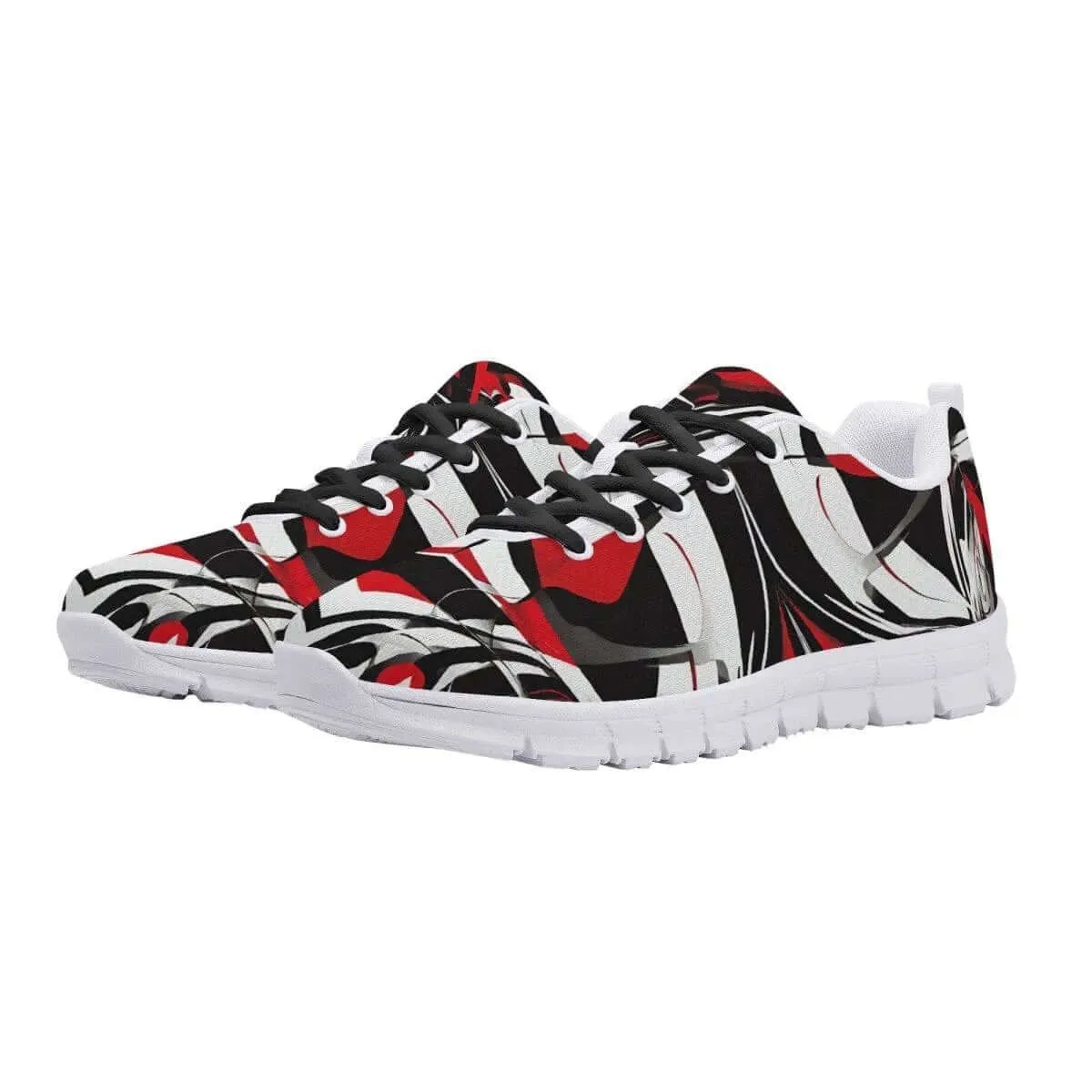 Red White and Black Men's Shoes