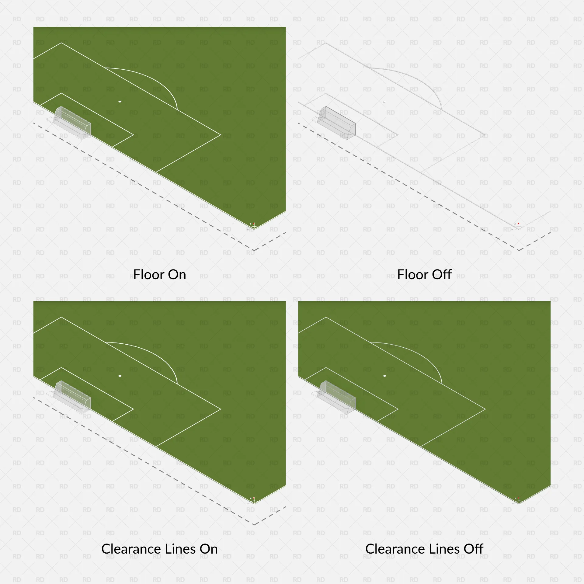 Revit Football Field