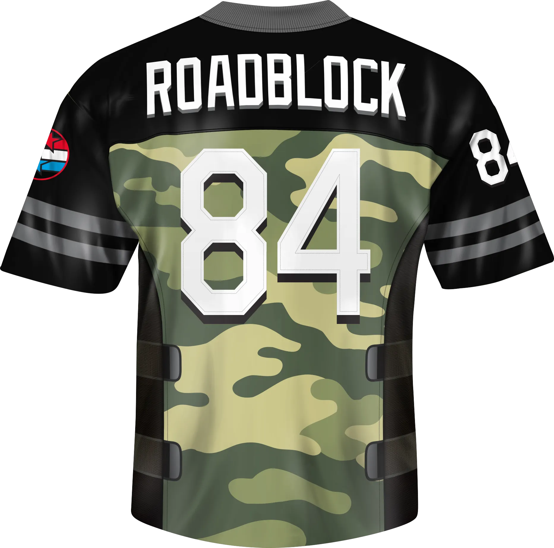 Roadblock GI Joe Football Jersey