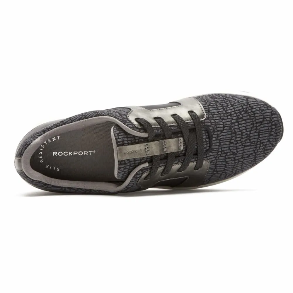 Rockport Women TRUSTRIDE KNIT TIE BLACK
