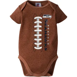 Seahawks Baby Fan Pigskin Onesie