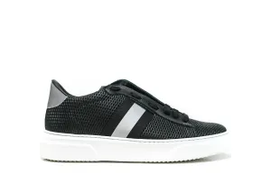 Stokton Men's Black Stripe Sneaker 650-U-SS20