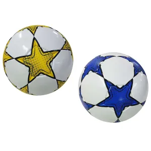 Synco Professional FIFA Football |Soccer Ball Size-5 |Blue ,Yellow | Set of Two
