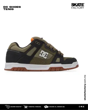 TENIS DC SHOES STAG ARO CABALLERO OLIVO