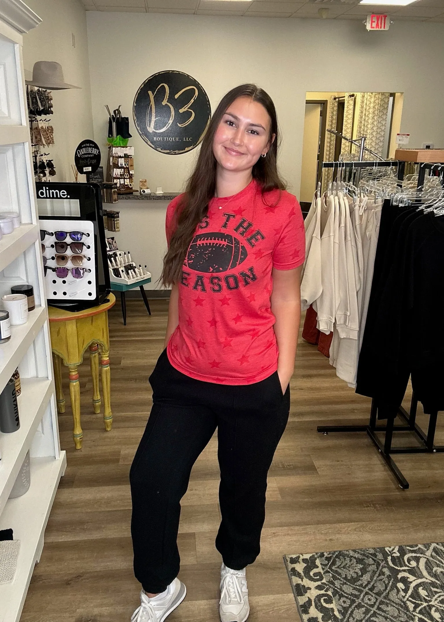 Tis the Season Football Tee