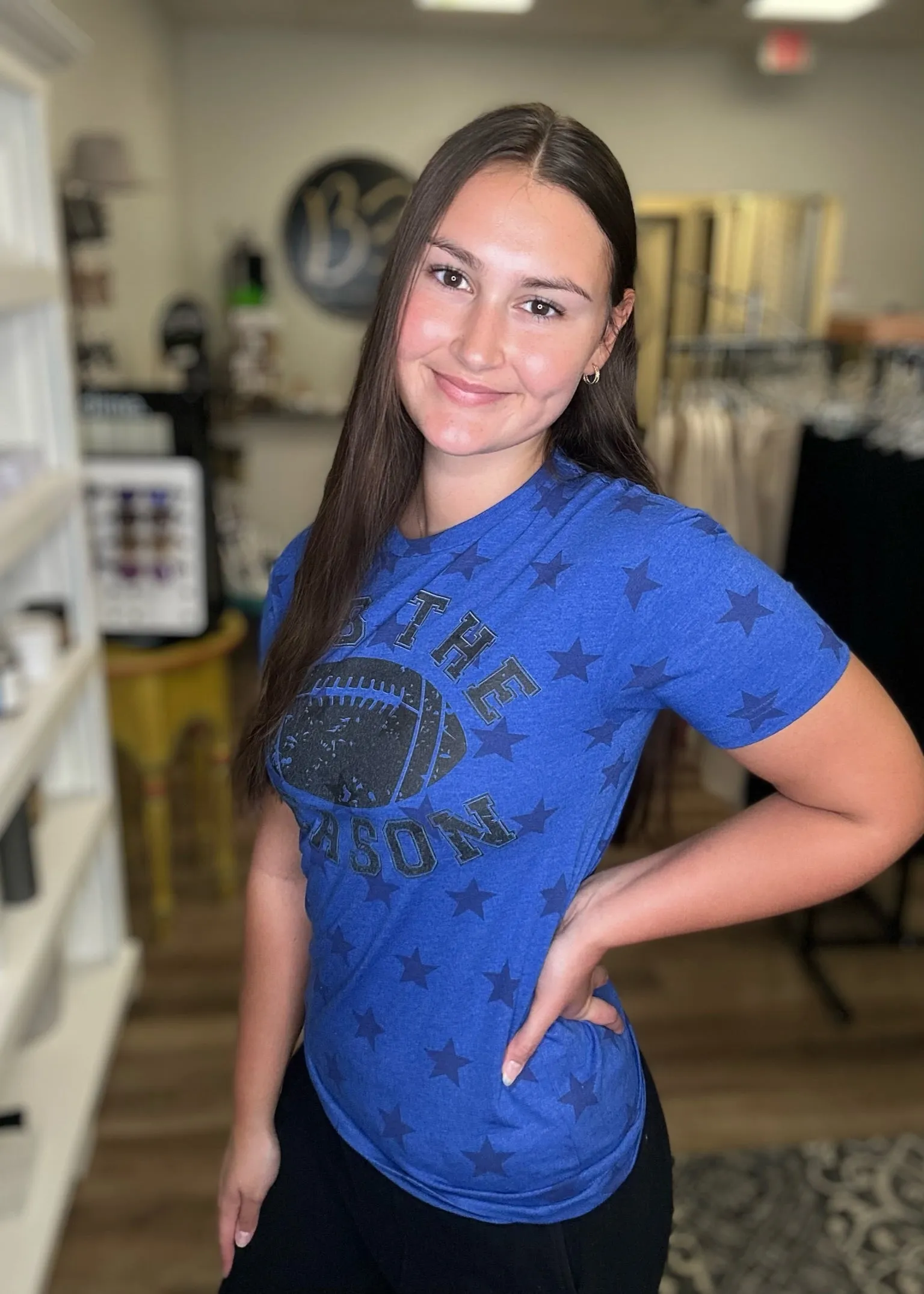 Tis the Season Football Tee
