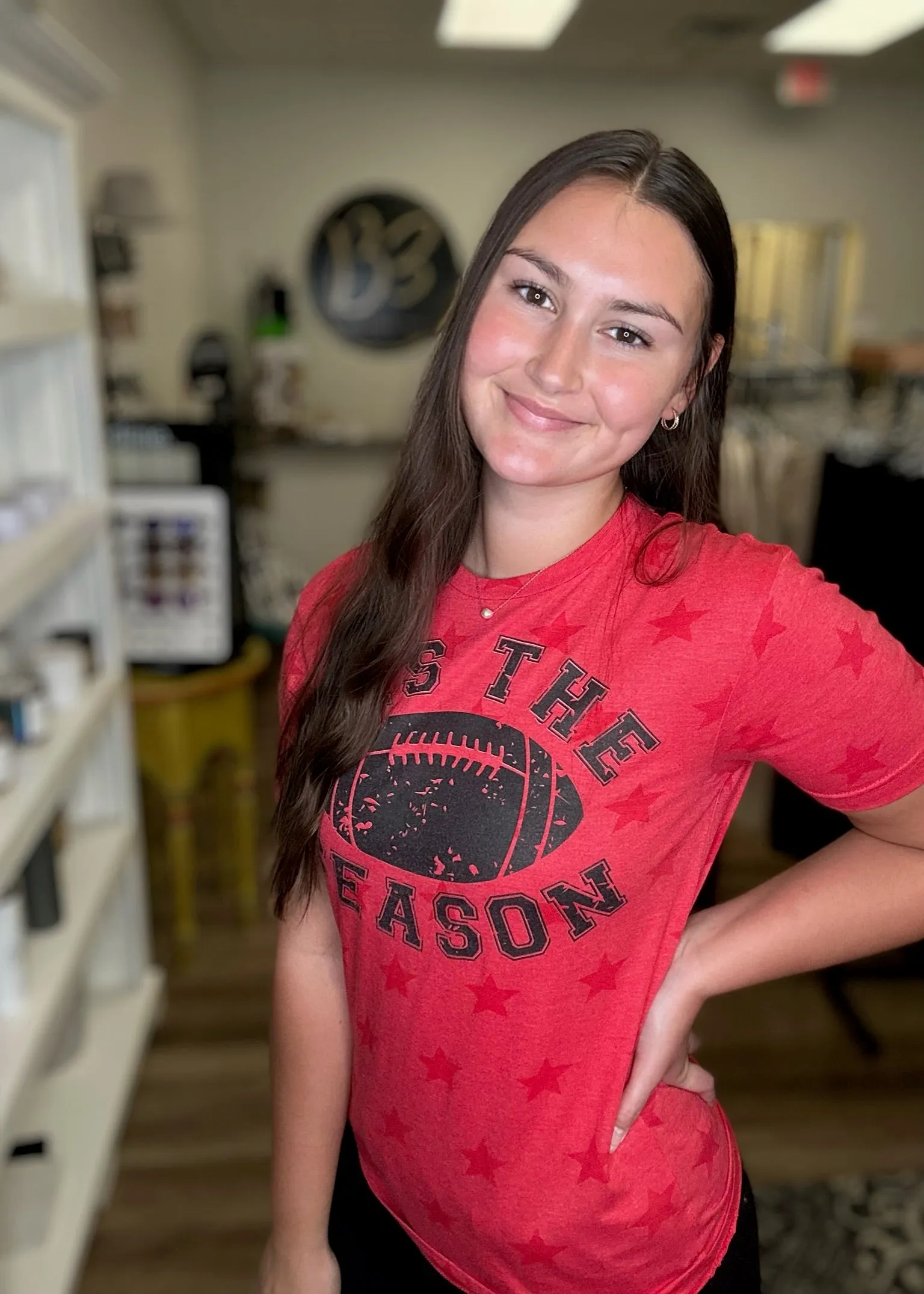 Tis the Season Football Tee