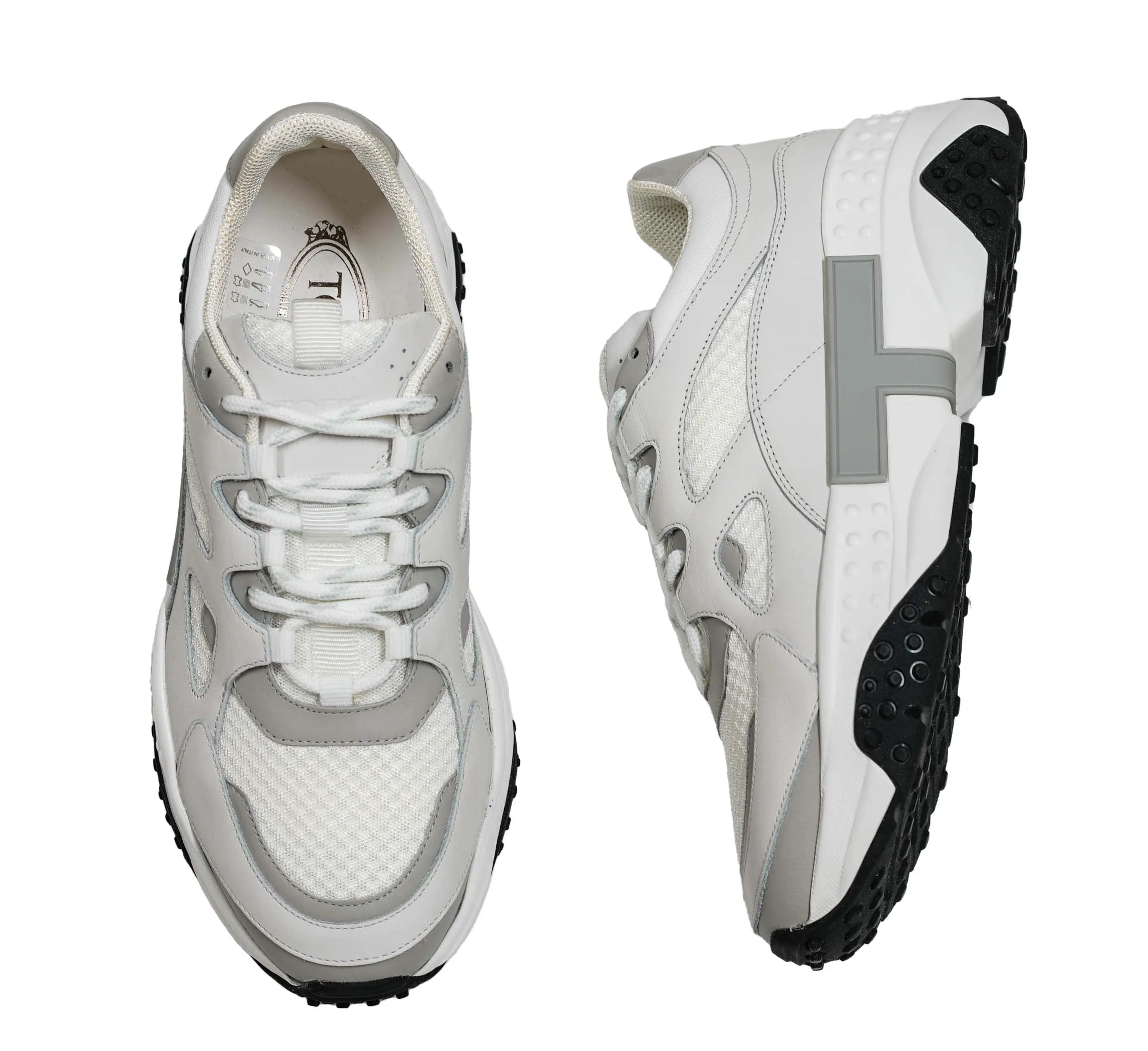 Tod's Men's White Taupe Sneaker M57B0BL