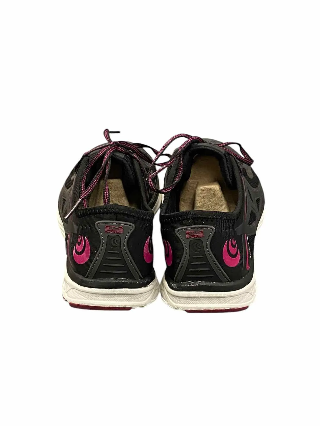 Topo Athletic Shoe Size 9 Black Pink Sneakers