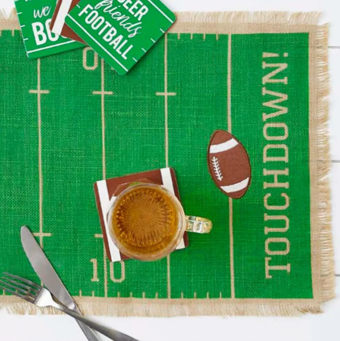 Touchdown Printed Table Runner - 14 x 74“”