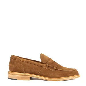 Trickers James Penny Loafer Snuff Repello Suede