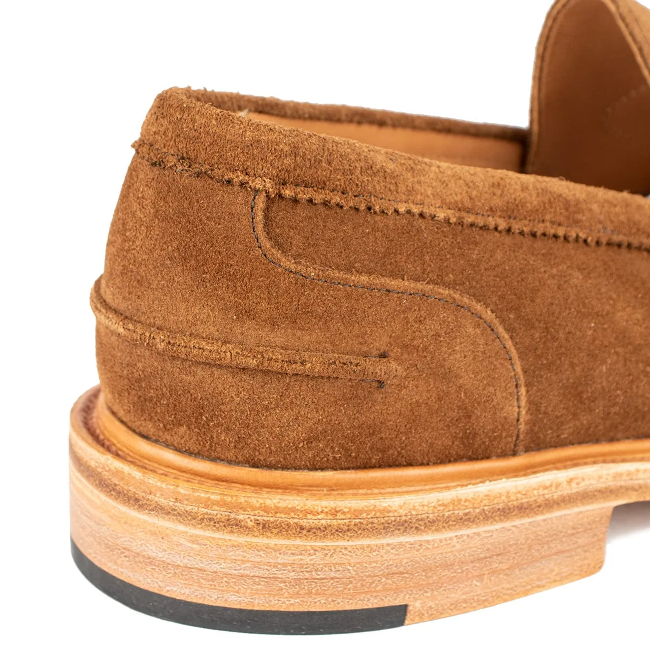 Trickers James Penny Loafer Snuff Repello Suede