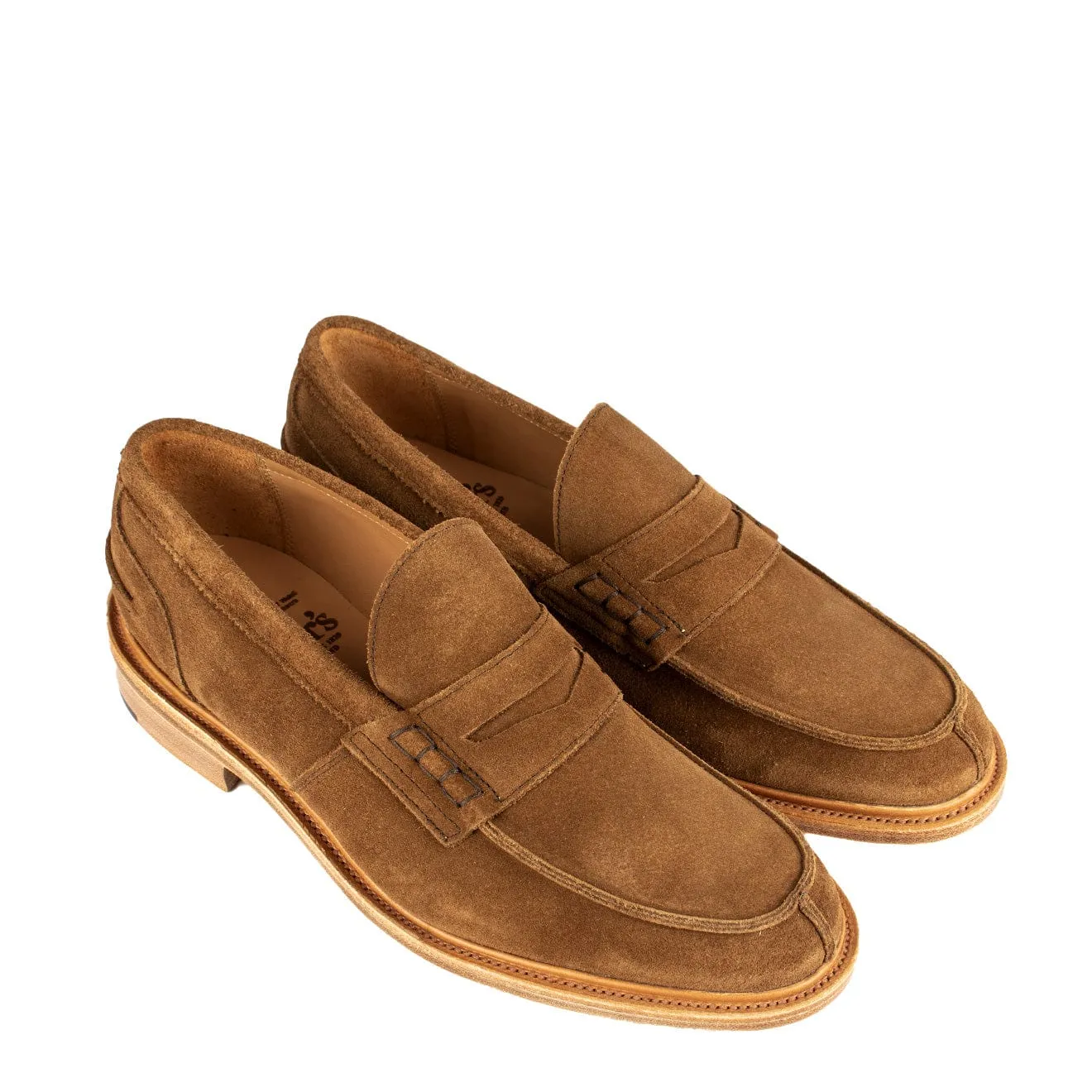 Trickers James Penny Loafer Snuff Repello Suede