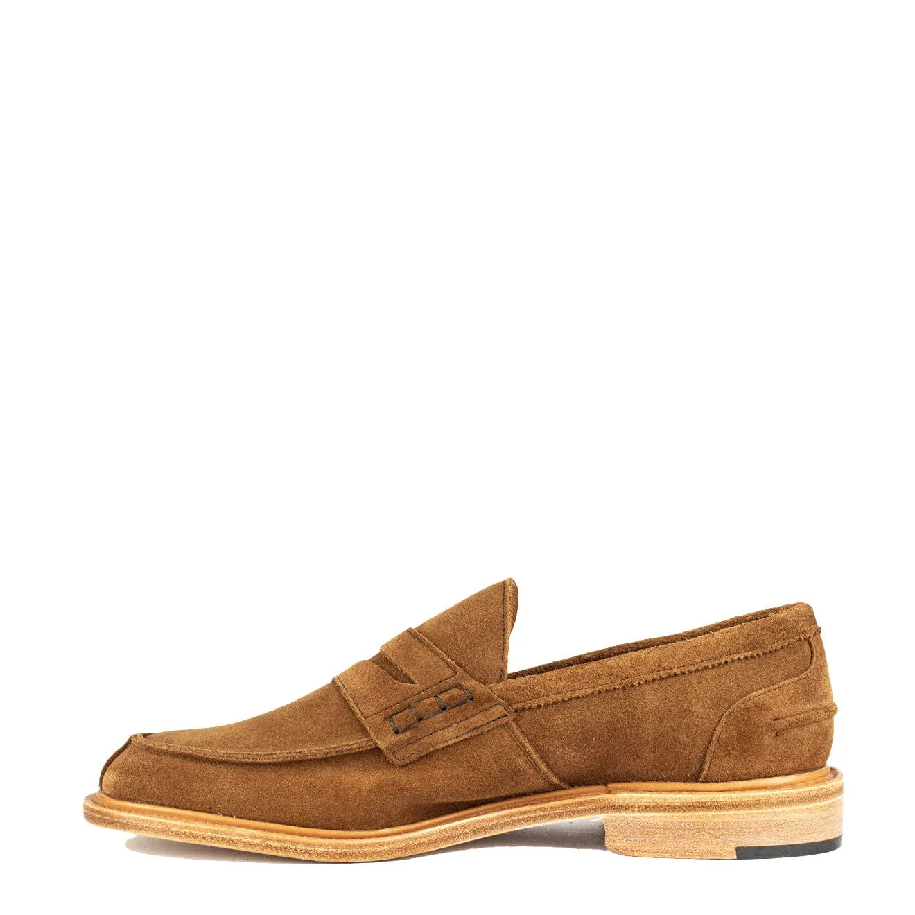 Trickers James Penny Loafer Snuff Repello Suede