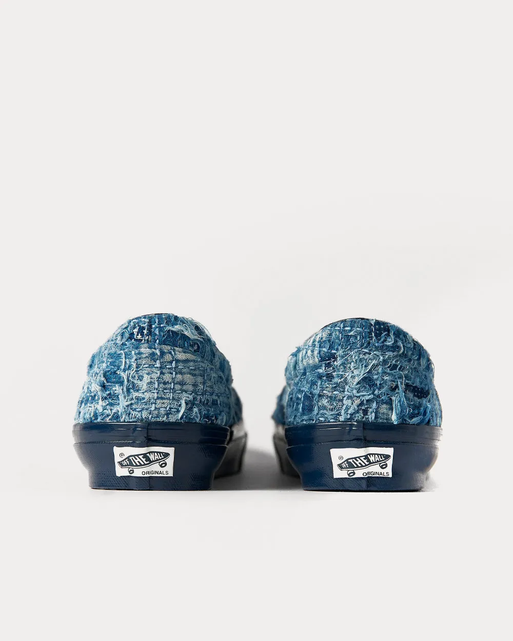 UA OG Classic LX Distressed Indigo Slip On Sneakers