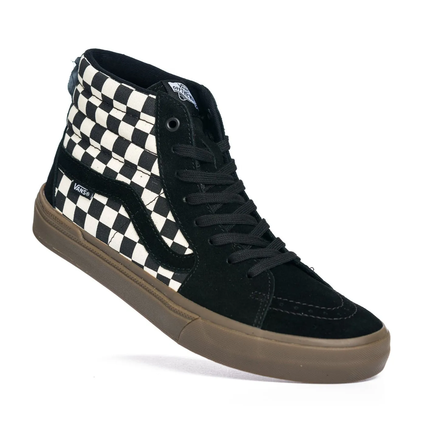 Vans BMX SK8-Hi - (Checkerboard) Black/Dark Gum