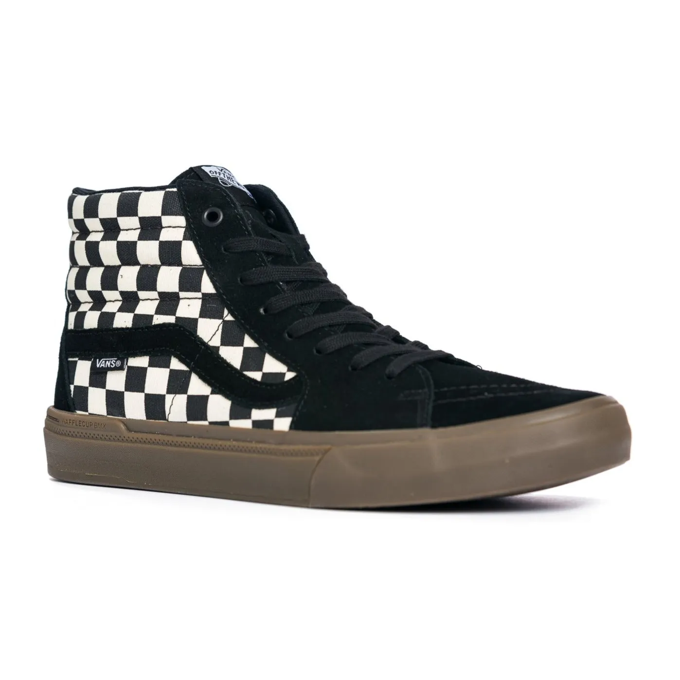 Vans BMX SK8-Hi - (Checkerboard) Black/Dark Gum
