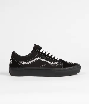 Vans Skate Old Skool Shoes - (Elijah Berle) Black / Black / White