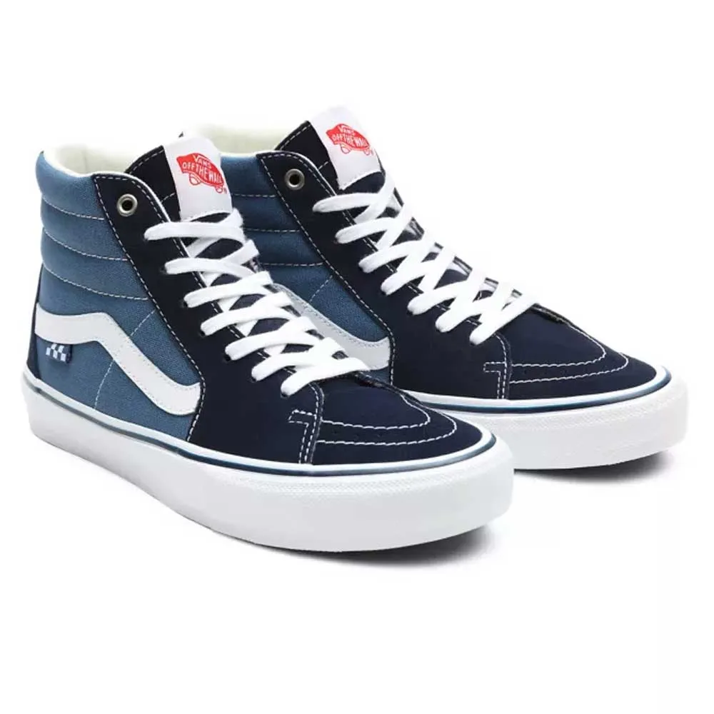 Vans Skate SK8-Hi Shoes  - Navy/White
