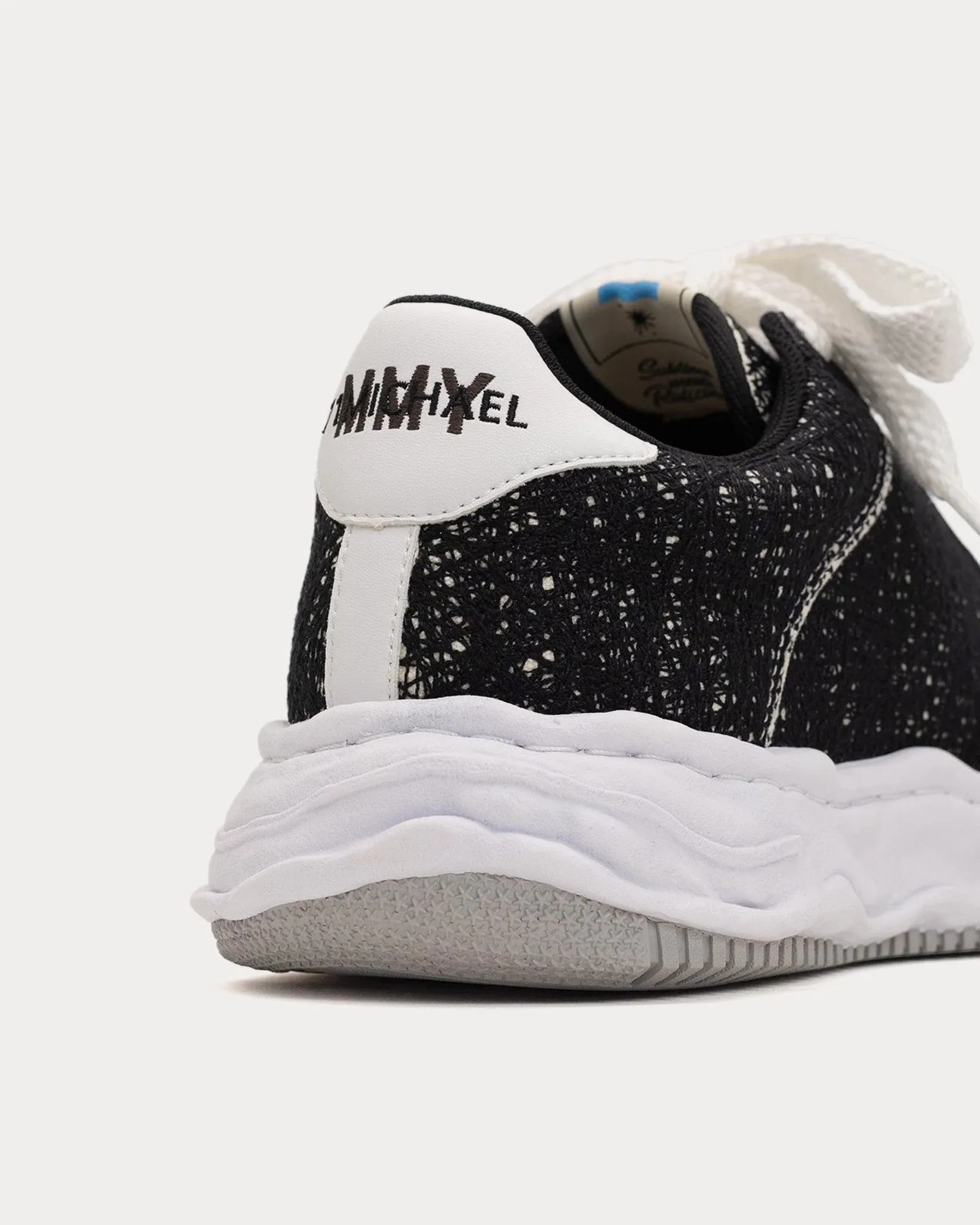 Wayne OG Sole Embroidery Black Low Top Sneakers