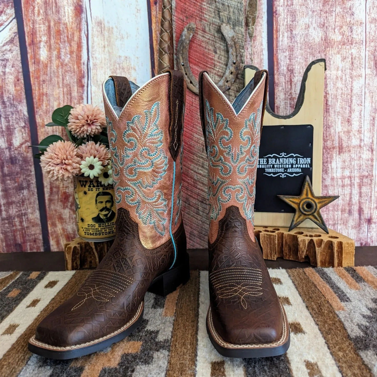 Women's Leather Boot "Round Up" By Ariat 10047039